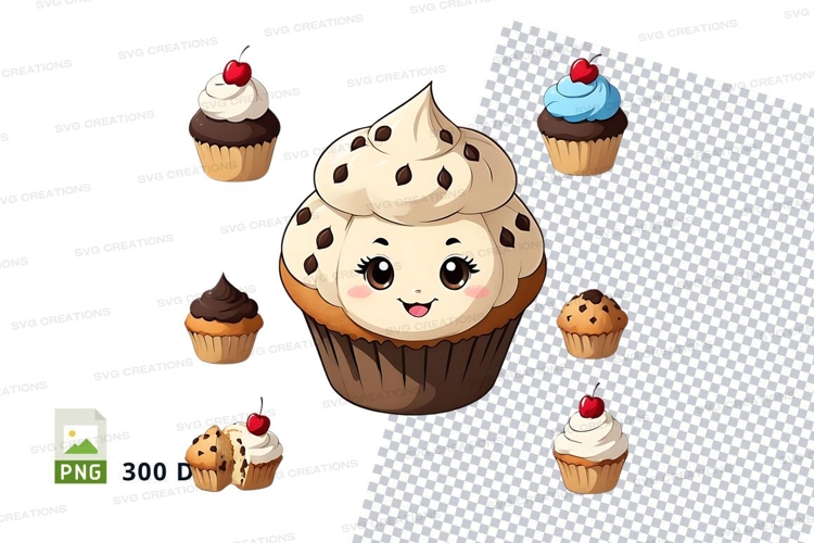 Cupcake Illustration Image 12