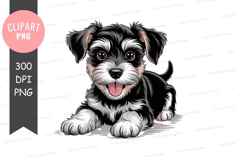 Dog Black And White Clipart