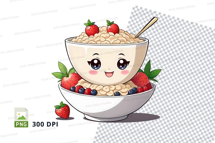 Cereal Bowl Clipart Image 2