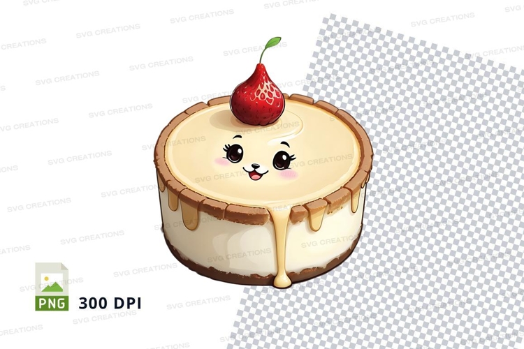 Cute cheesecake clipart png