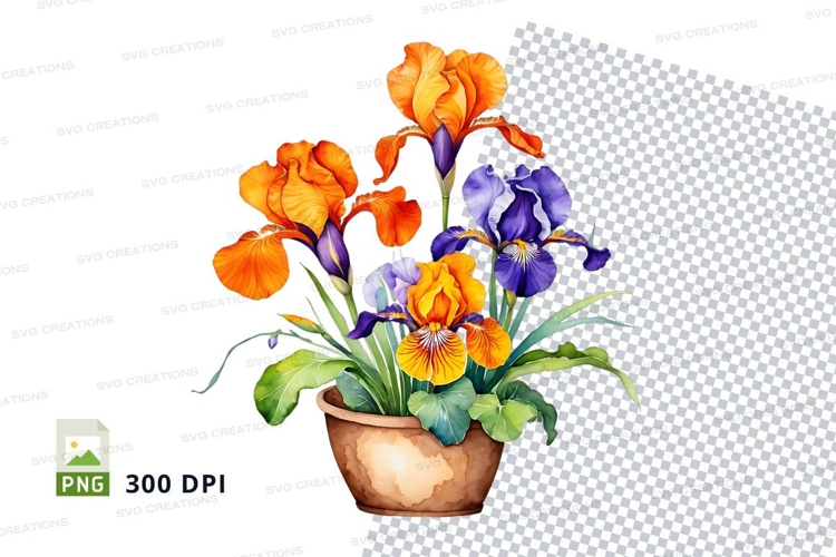 Yellow Flower Clipart Image 5