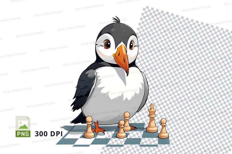 Penguin Clipart Image 19