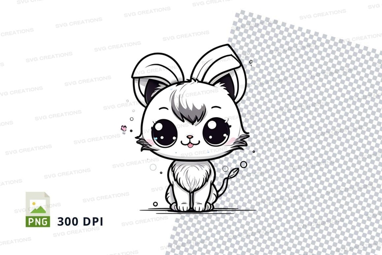 Black Cat Clipart Image 19