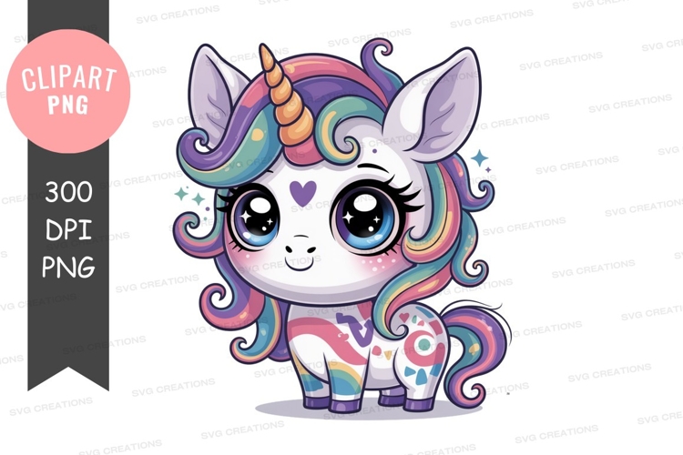 Unicorn Head Clipart Image 11