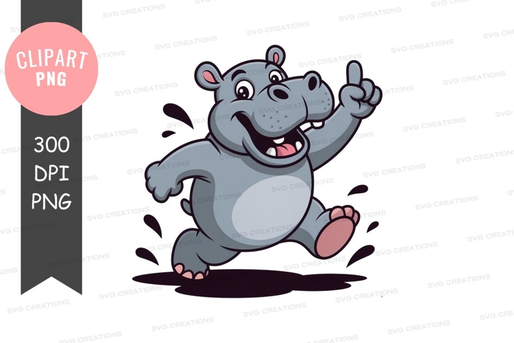 Hippo PNG Image 14