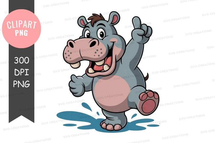 Hippo PNG Image 5