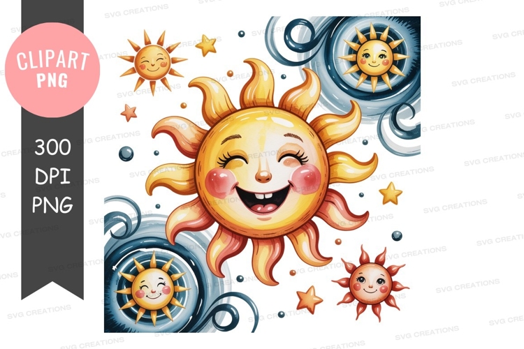 Sun And Moon Clipart Image 18