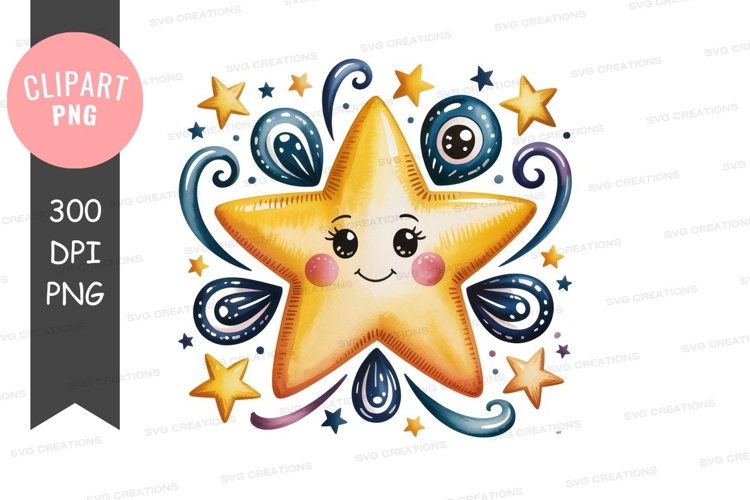 Cute Cloud Clipart Image 2