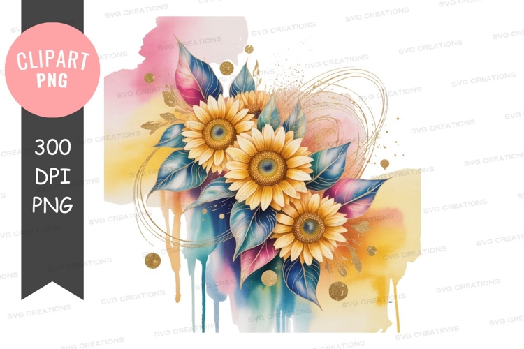 Sunflowers Background Image 18