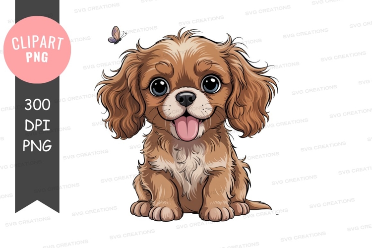 Happy puppy clipart png