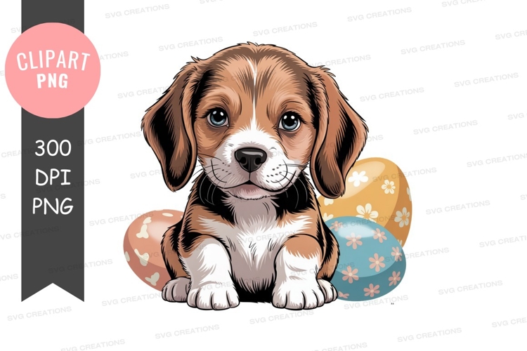 Cute Puppy Clipart Image 10