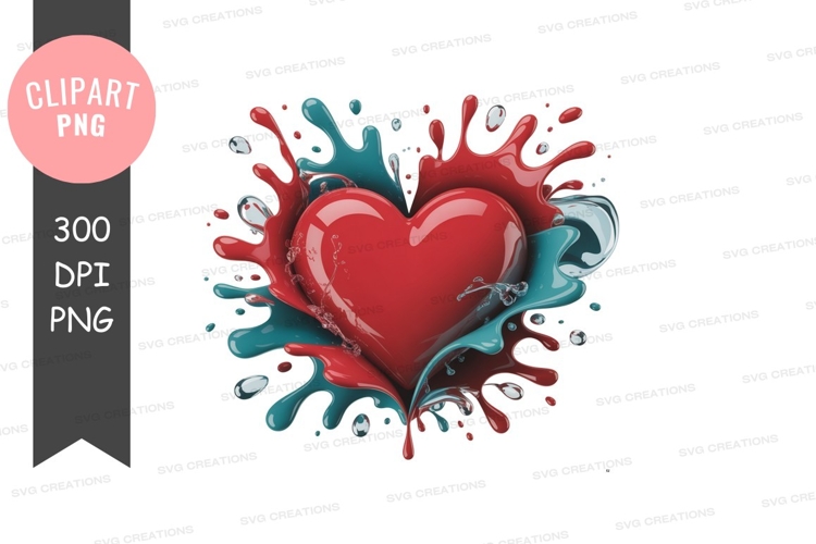 Splatter Paint Clipart Image 17