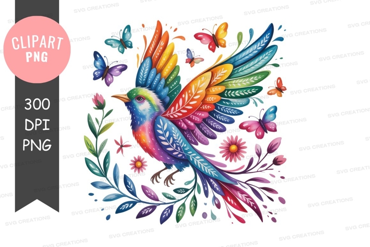 Blue Bird Clipart Image 3