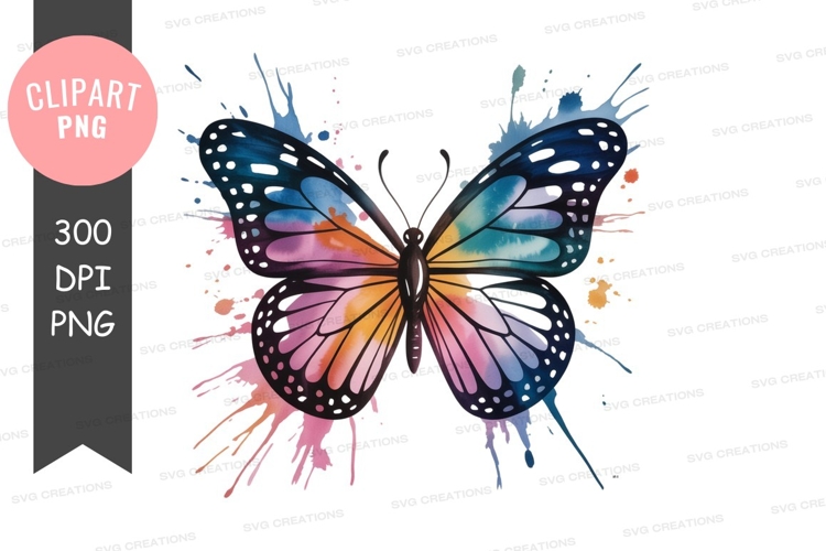 Splatter Paint Clipart Image 16