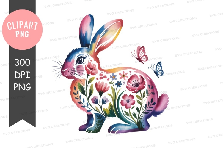 Rabbit Clipart Image 12