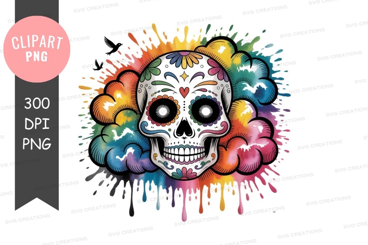 Cute Skull Clipart Image 17