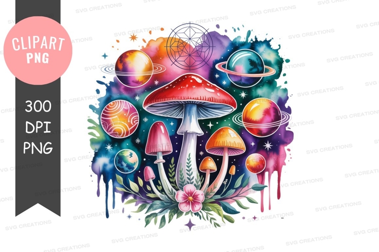 Cosmic mushroom journey