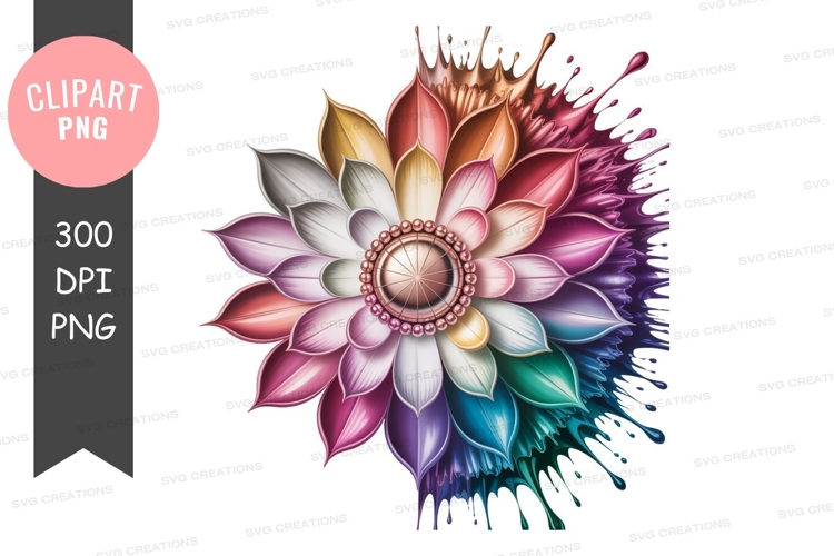 Lotus Flower Illustration Image 13