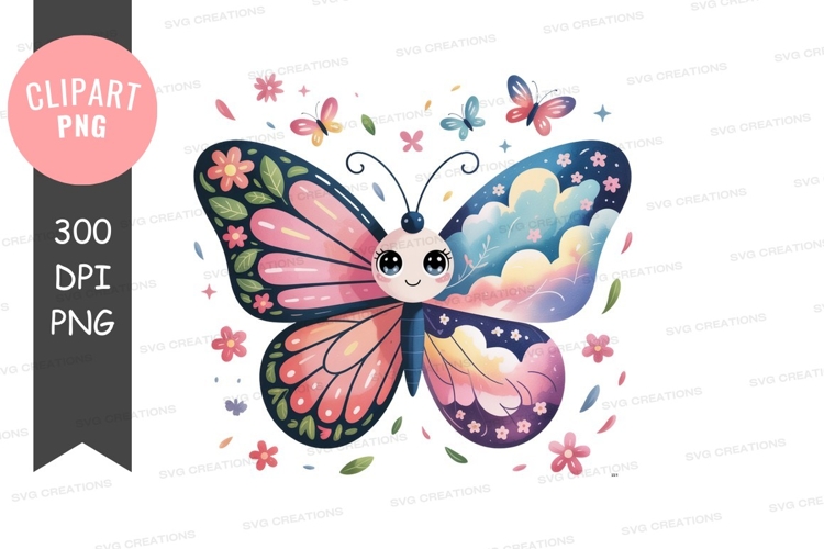 Butterfly Cartoon Image 6