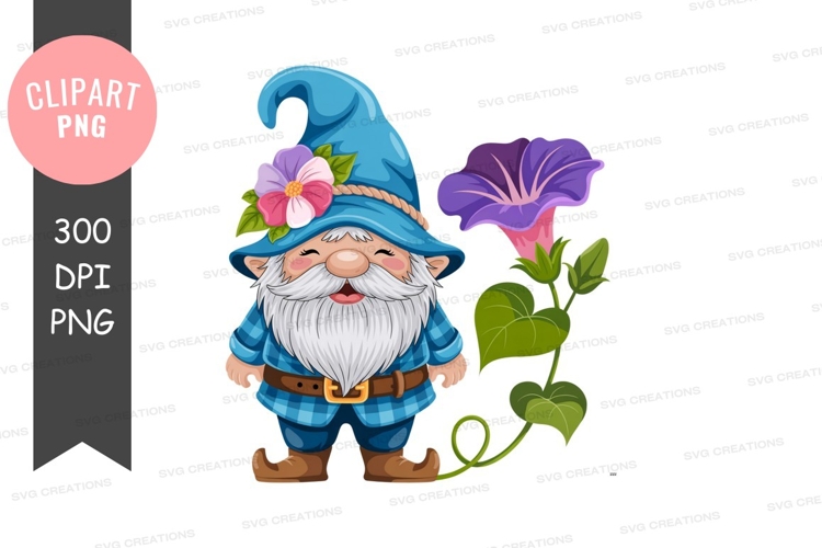 Purple Flower Clipart Image 19