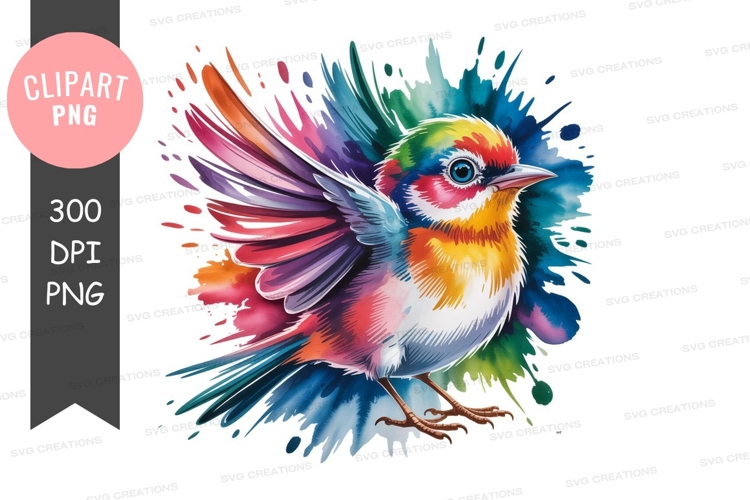 Blue Bird Clipart Image 3