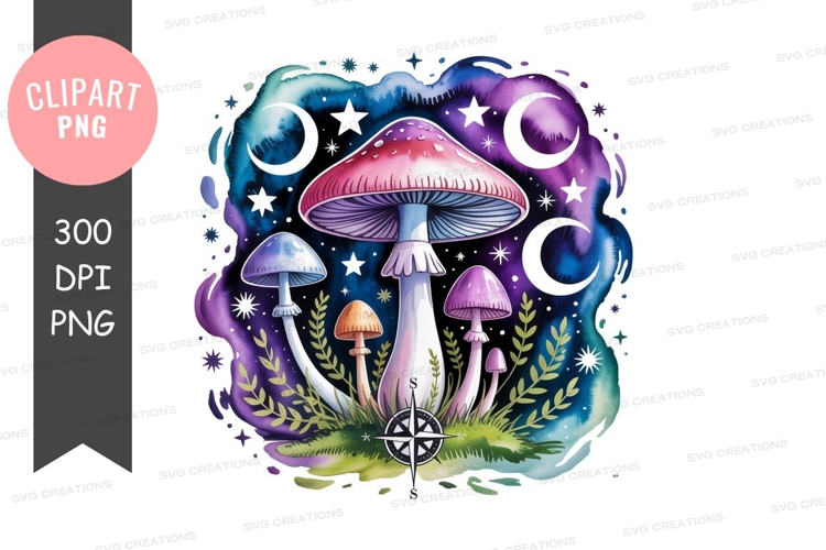 Mystical mushroom night