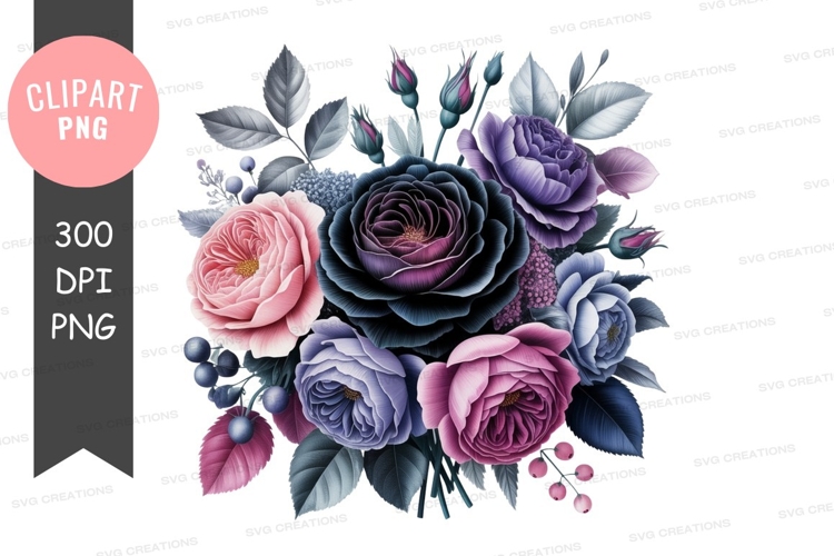 Bouquet Of Flowers Clipart Image 18