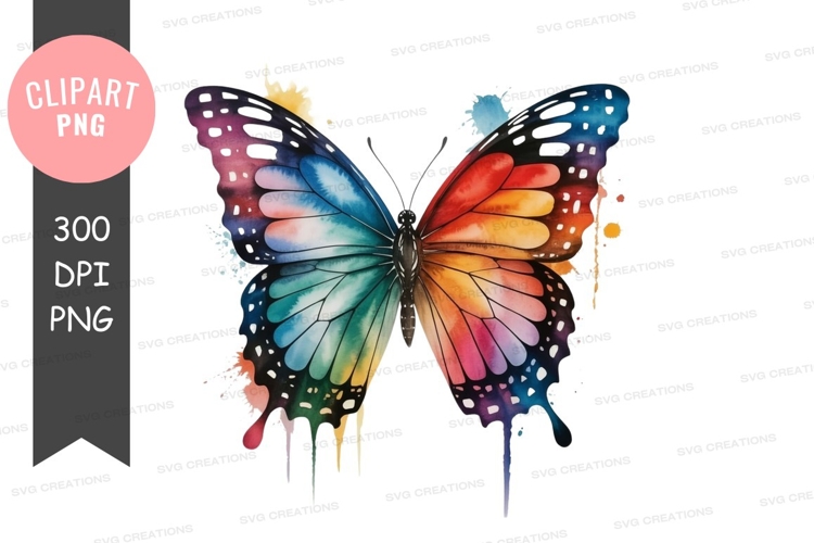 Blue Butterfly Clipart Image 11