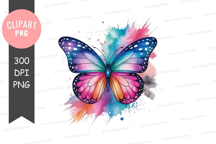 Blue Butterfly Clipart Image 9