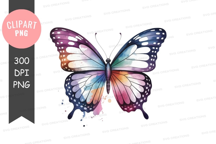 Pink Butterfly Clipart Image 17