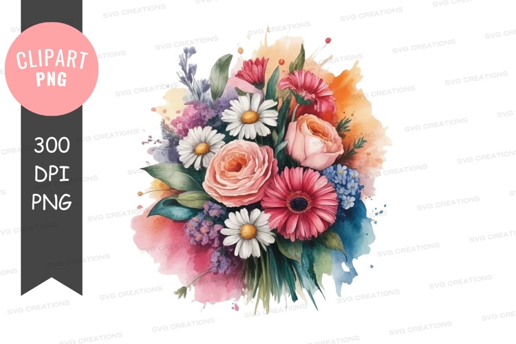 Vibrant flower bouquet