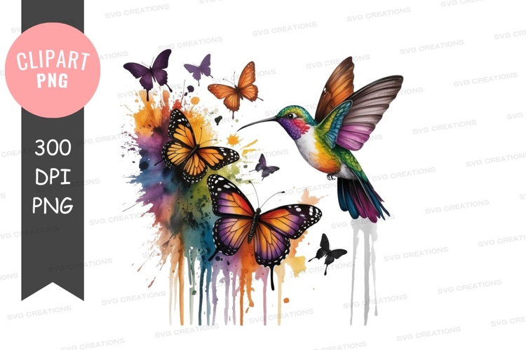 Hummingbird Illustration Image 22