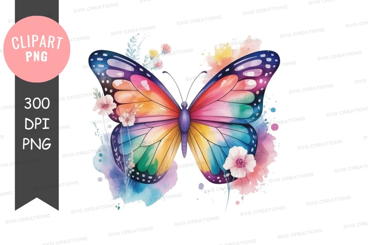 Blue Butterfly Clipart