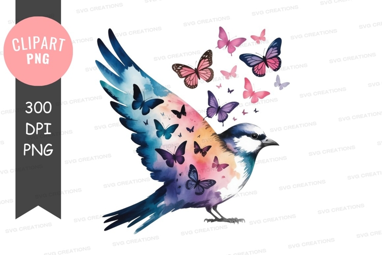 Blue Bird Clipart Image 18
