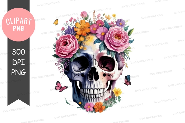 Skull Clipart Png Image 17