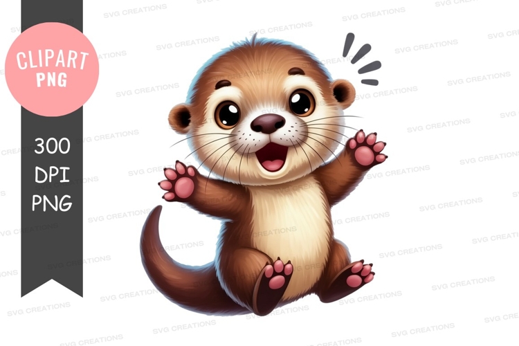 Otter Clipart Image 19