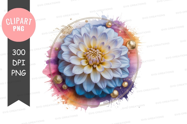 Yellow Flower Clipart Image 9