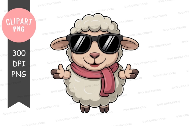 Sheep Clipart Image 12
