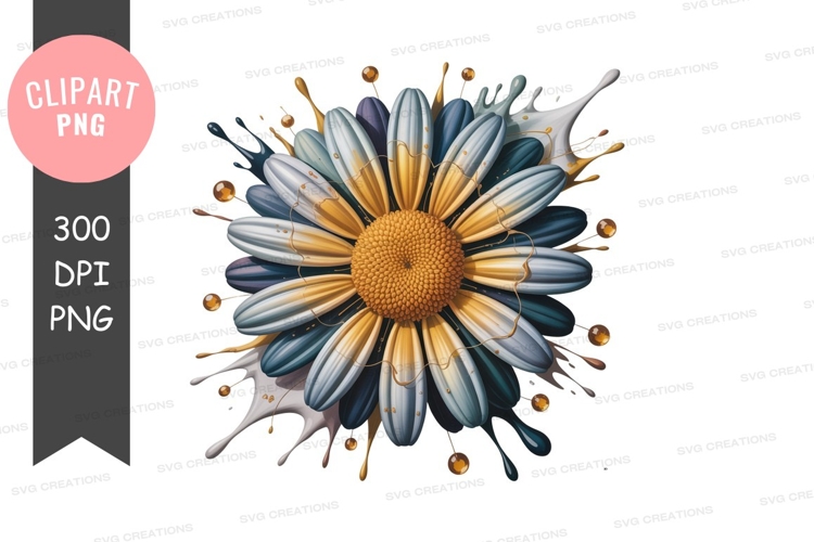 Daisy Flower Clipart Image 22