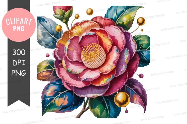 Flower Clipart Image 24