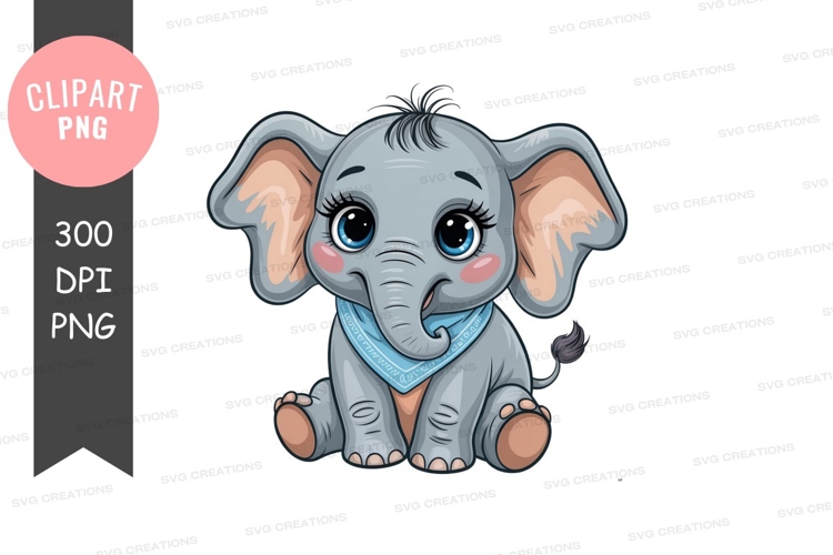 Elephant Clipart Image 3