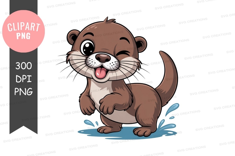 Otter Clipart Image 18
