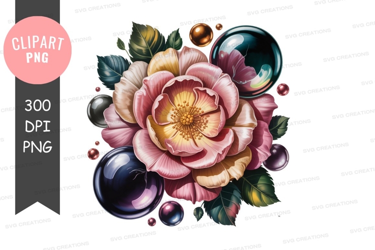 Pink Flower Png Image 23