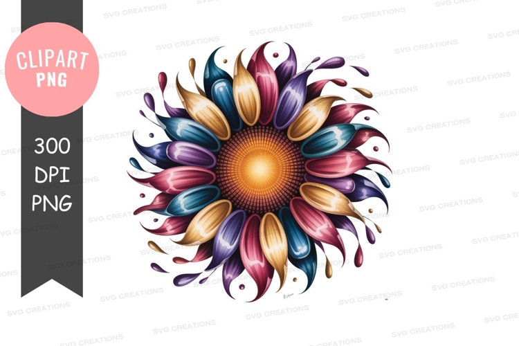 Sunflower Clipart Png Image 23