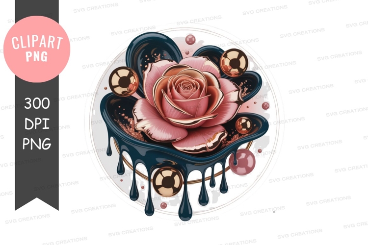 Pink Rose Png Image 9