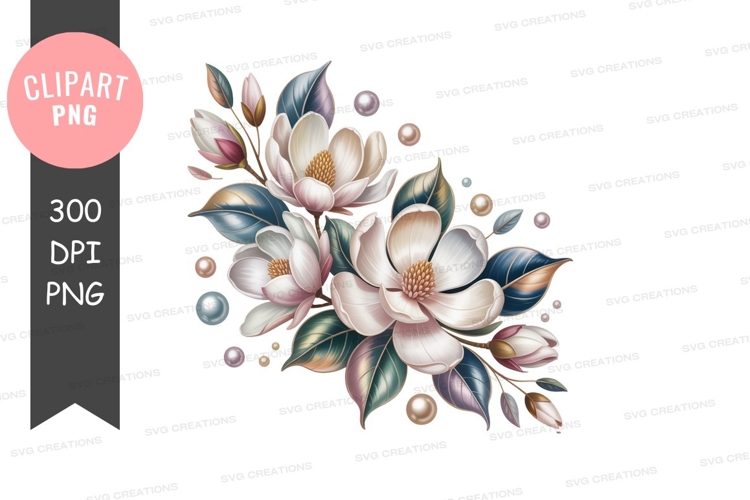 Magnolia Illustration Image 2