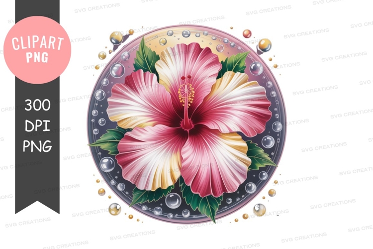 Hibiscus Flower Clipart Image 23