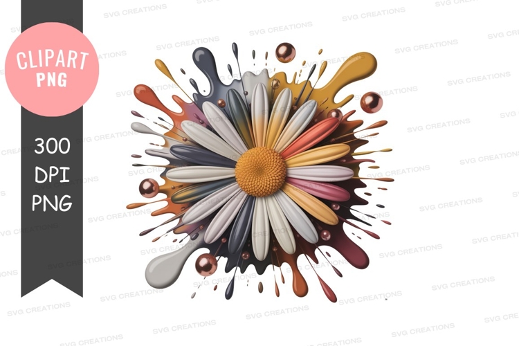 Splatter Paint Clipart Image 16