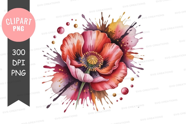 Poppy Clipart Image 12