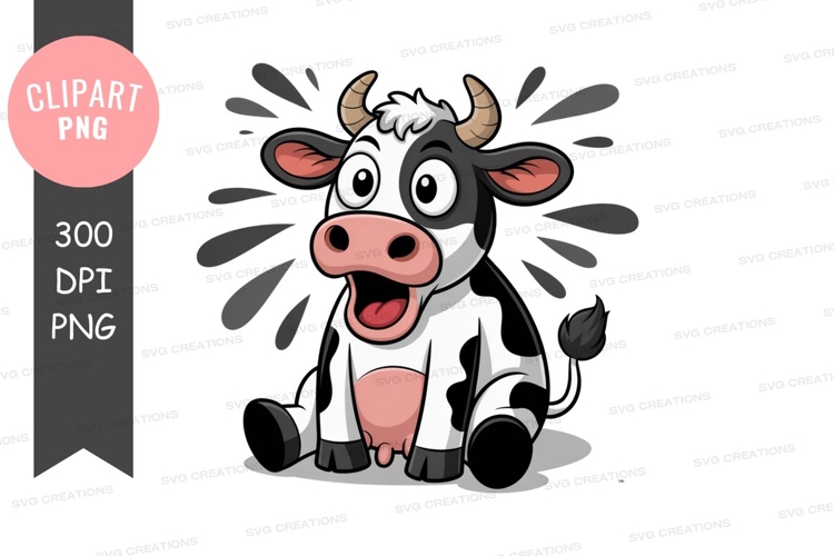 Cartoon Cow Image 3